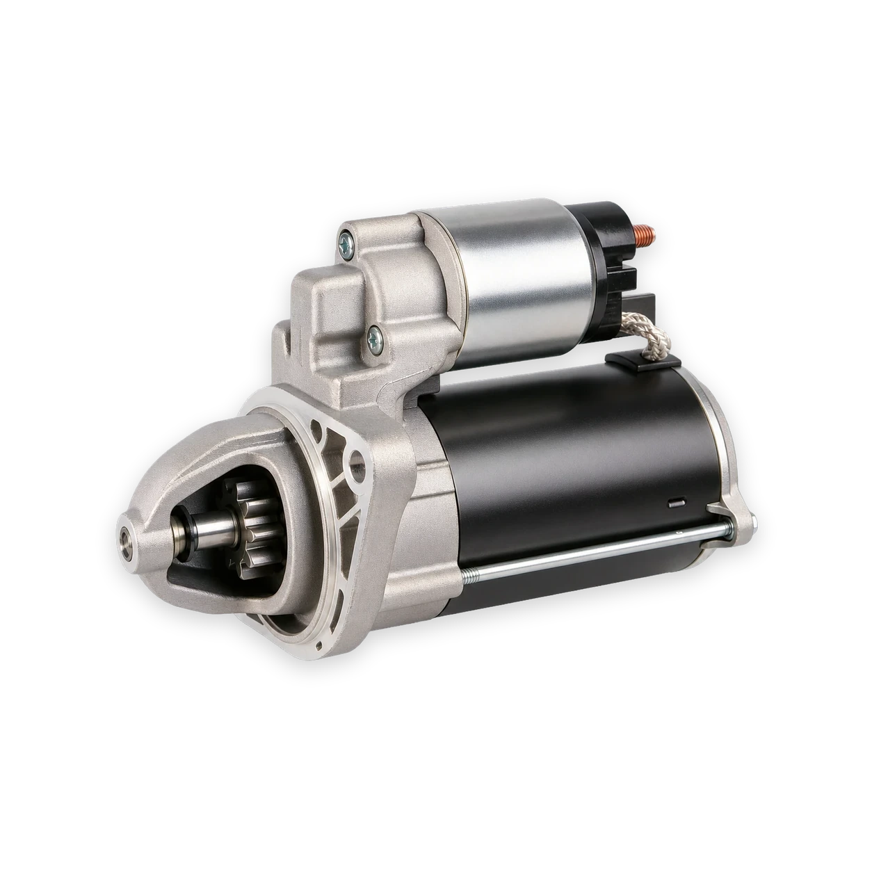 Motor de Partida automotivo em fotografia de catálogo