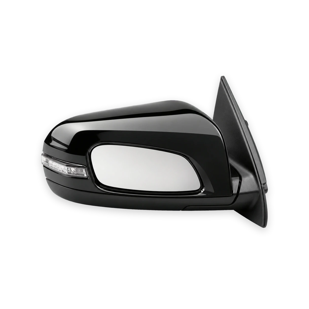Retrovisor Completo automotivo em fotografia de catálogo