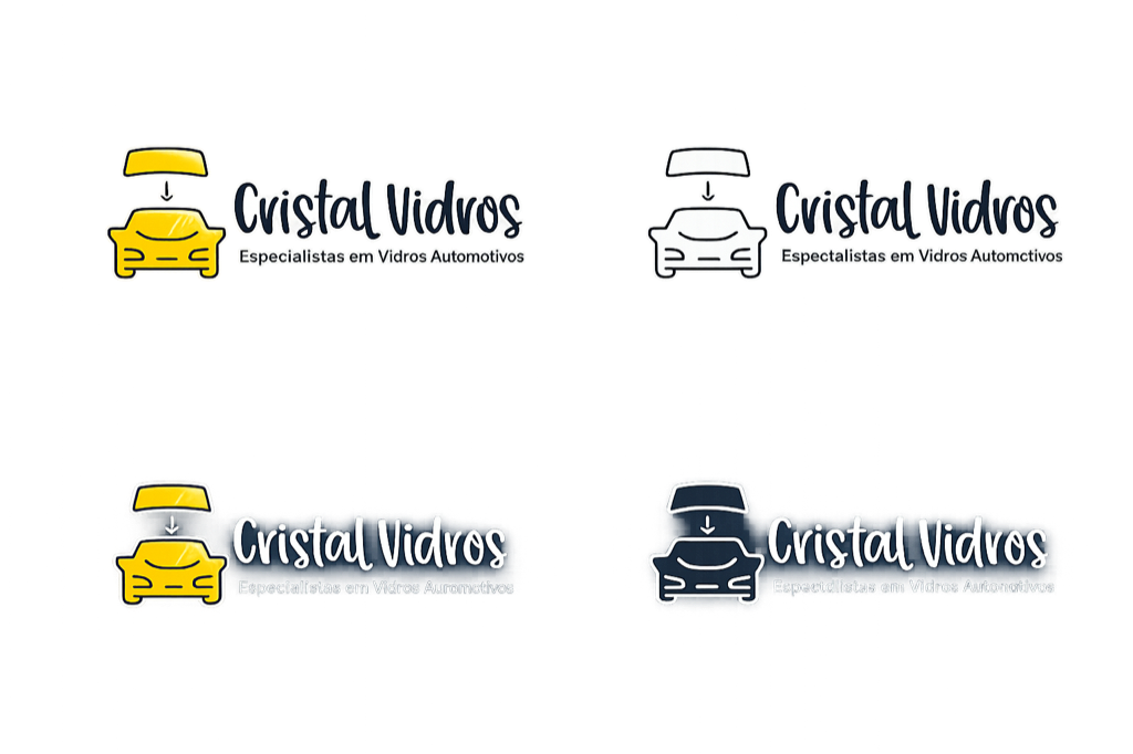 Variações da marca Cristal Vidros